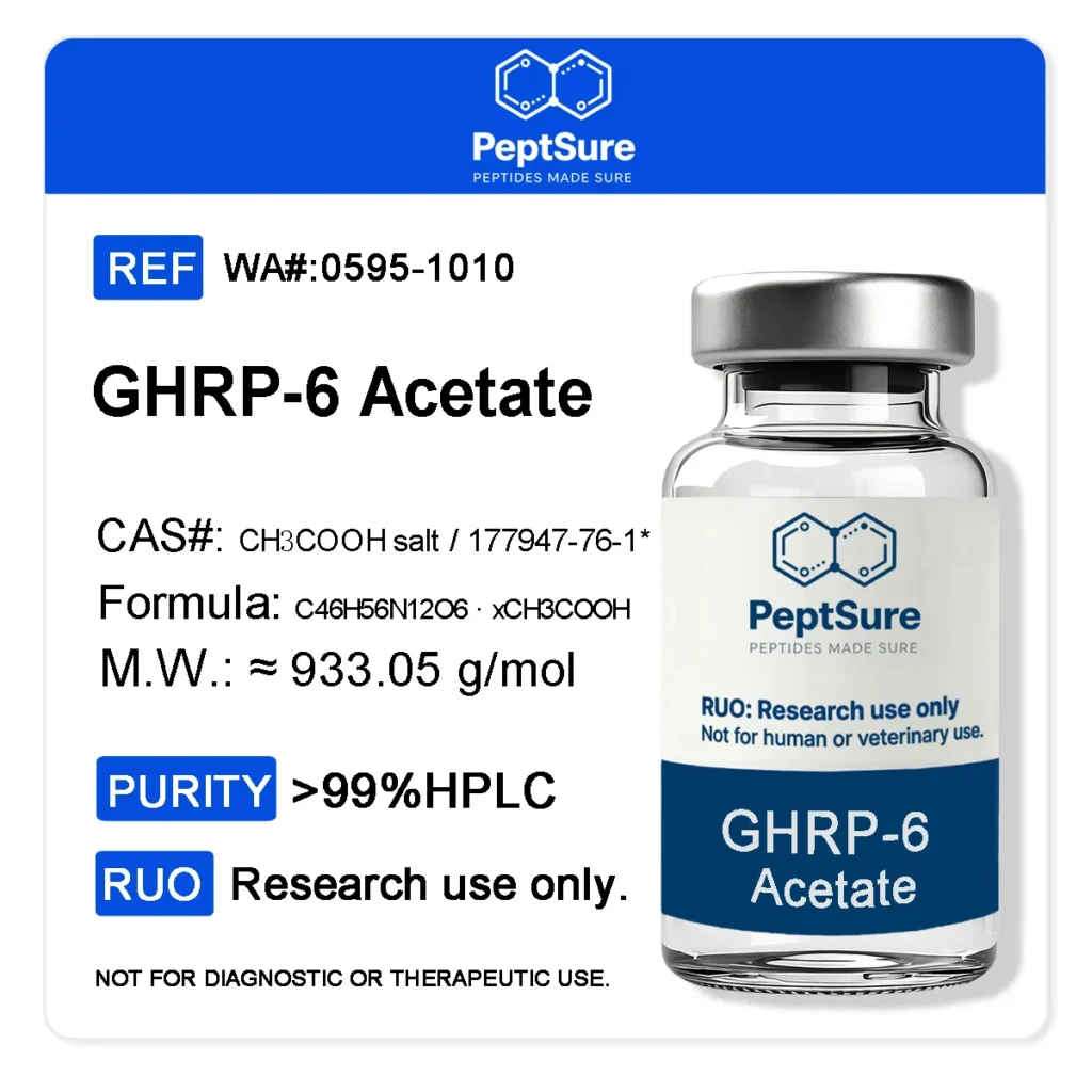 GHRP-6 Acetate 5-10mg*10vials