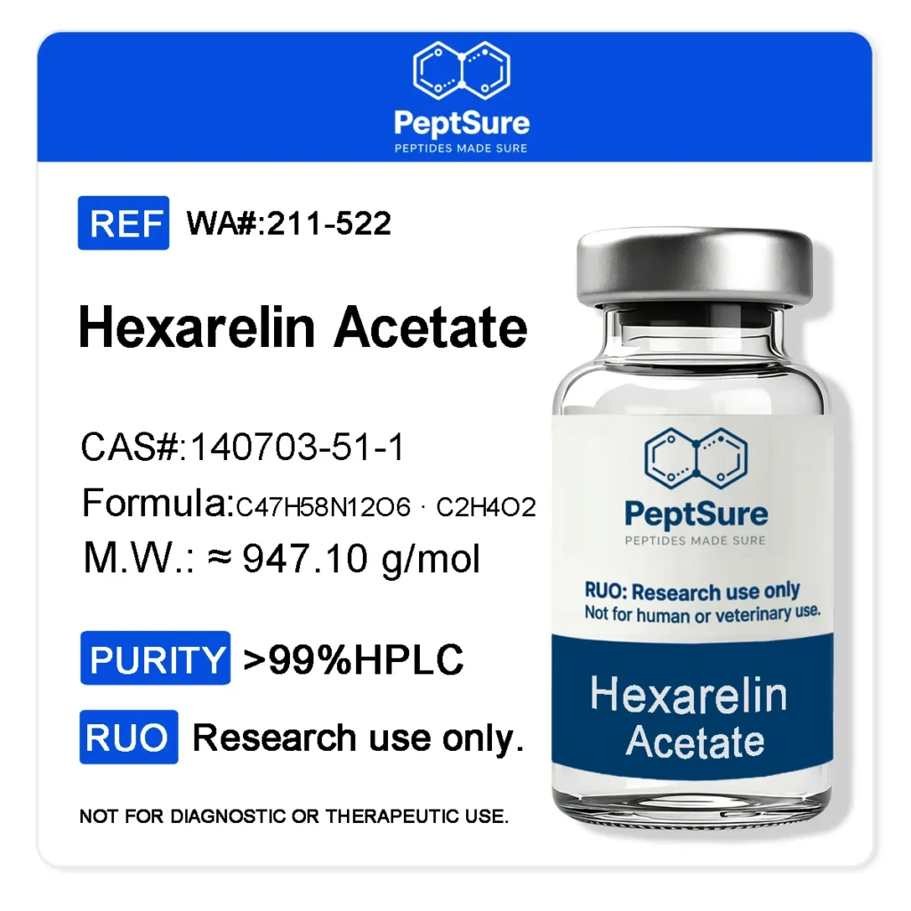Hexarelin Acetate 2-5mg*10vials