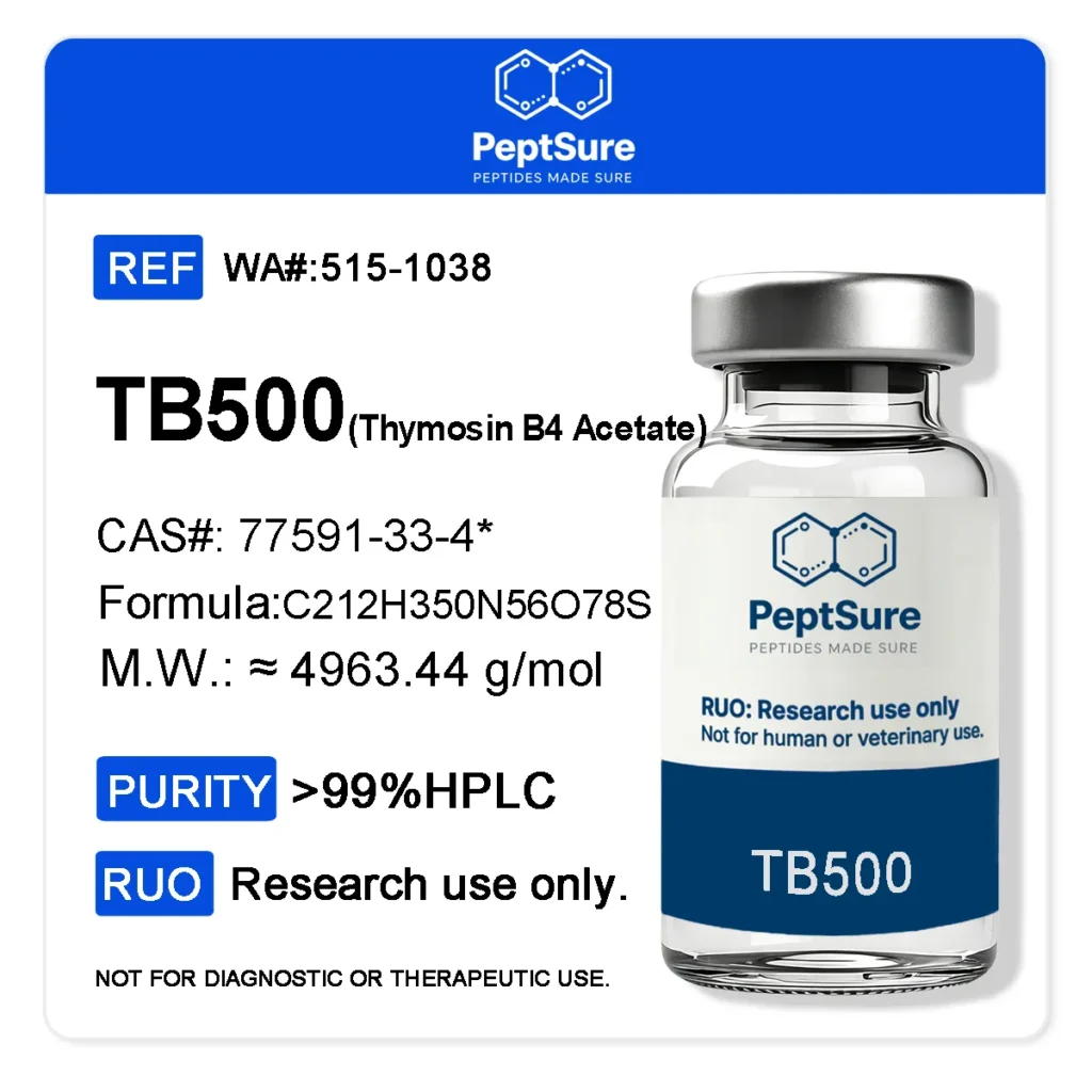 TB500(Thymosin B4 Acetate) 5&10mg*10vials