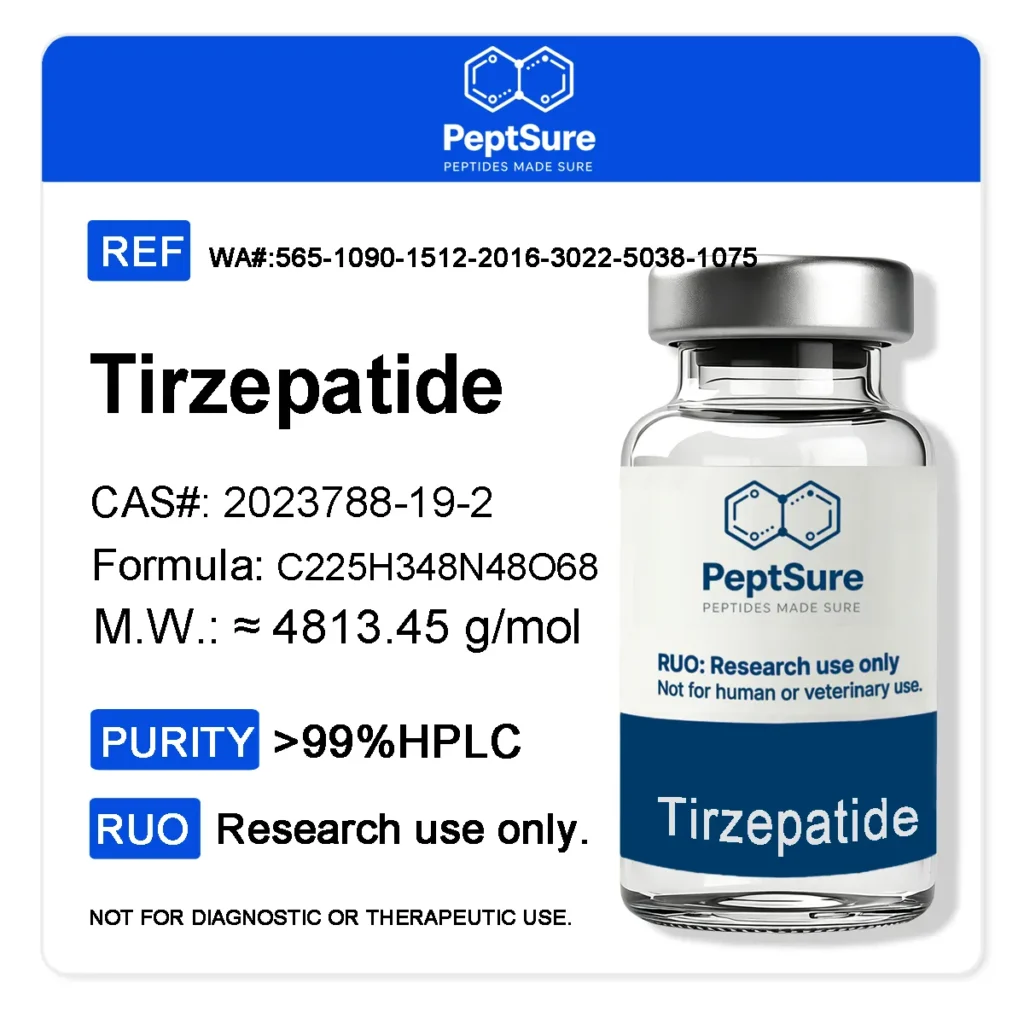 Tirzepatide 10vials（5-10-15-20-30-40-50-60）